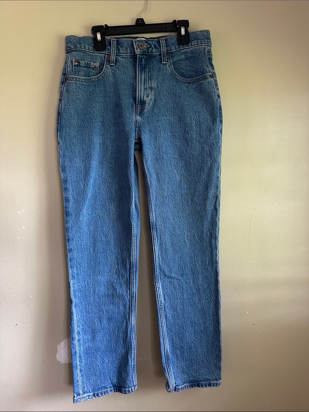 Abercrombie & Fitch Classic Straight Jeans in Blue 26s
